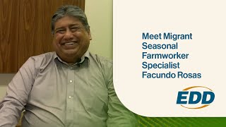 Meet Farmworker Outreach Specialist Facundo Rosas