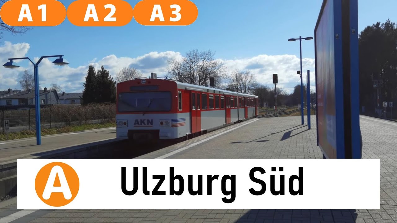AKN- Bahnhof Ulzburg Süd