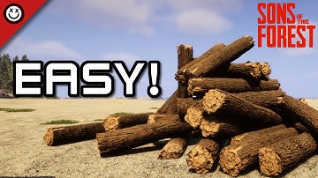 Sons Of The Forest - LOG DUPLICATION GLITCH! (Fast)