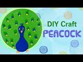Diy craft peacock