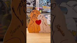 Do you like Pokemon? 😳 #disney #woodstatue #lionking #wooden #pokemon #woodenart #lion #couple