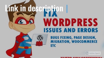 I will fix wordpress website issues and woocommerce errors