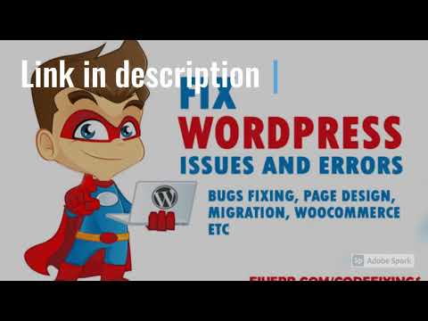I will fix wordpress website issues and woocommerce errors
