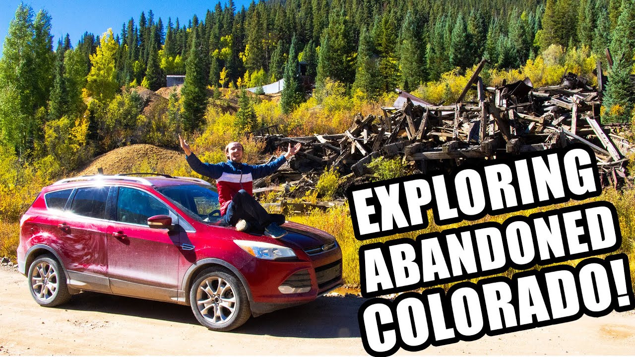 I Explored Colorado GHOST TOWNS & Mines While Living in MY CAR!