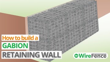 Gabion Wall - How to Build a Gabion Retaining Wall | WireFence