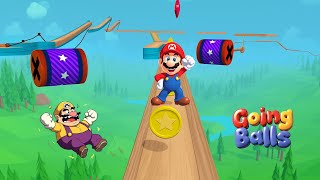 Hop Hop Balls Going balls Jamp Challenge with Mario, Tralalero Tralala, Luigi, Brainrot #shorts screenshot 4