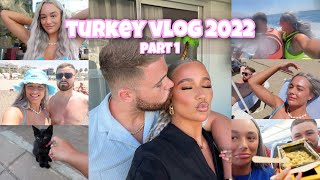 turkey vlog 2022 🇹🇷☀️🌴 | part 1 | beach days, jet ski's & nights out