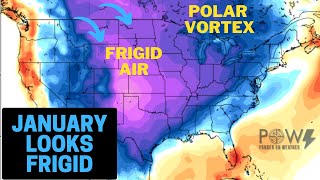January Looks Frigid! Early Thoughts on Stratospheric Warming Event! - POW Weather Channel