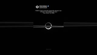 The Moon Hiding In Saturns Rings