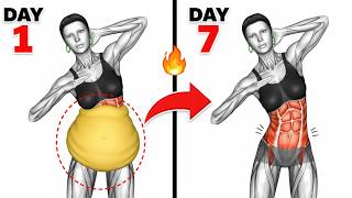 30-Min STANDING Workout to Drop Inches Off Your Waist ➜ Perfect for Beginners 🔥