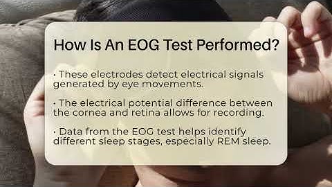 How Is An EOG Test Performed? - Sleep Apnea Support Network