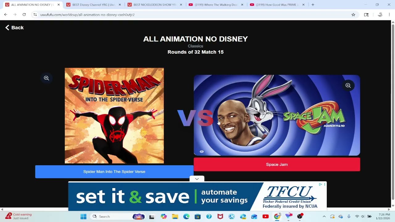 picking my favorite animated movie!!!