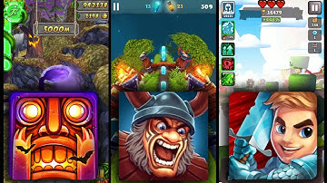 Temple Run 2 Spooky Ridge Vs Asgard Run Crush Your Enemies Vs Blades of Brim - Endless Run Gameplay