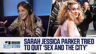 Sarah Jessica Parker Tried to Quit “Sex and the City” (2016)