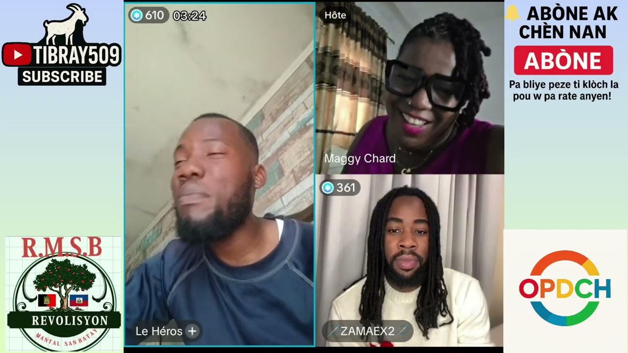 Nèg kriyea te vin moutre Zamaex kote yo te anonse jezi