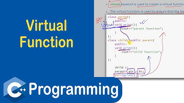 #102 Virtual Function in C++ | Runtime Polymorphism