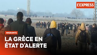 13 000 migrants bloqués à la frontière gréco-turque