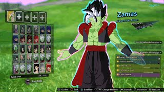 Dragon Ball Sparking Zero - Zamas Fusion Metamoru Vs Goku Af Ssj 8