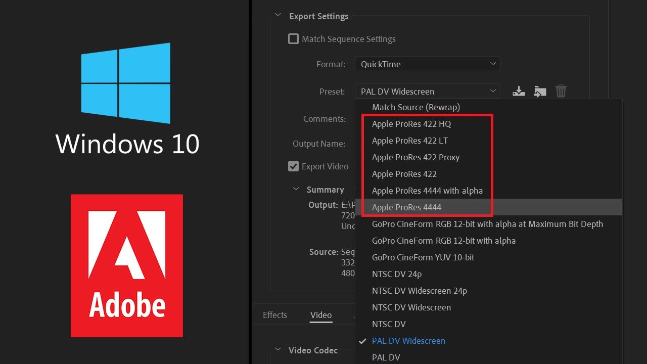 Export Setting In Adobe Premiere In Urdu Full HD - YouTube