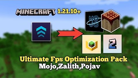 Boost FPS 4× on Pojav/MOJO/Zalith! Best Minecraft Java Optimization