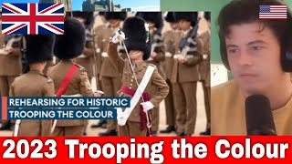 American Reacts Over 1,500 soldiers rehearse for role in historic Trooping the Colour