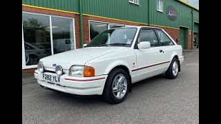 SOLD 1988 Ford Escort XR3I Classic Car for sale in Louth Lincolnshire