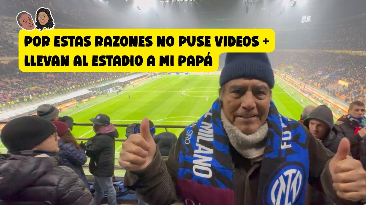 Quieren votar lo viejo- Por estas razones no puse videos + llevan al estadio a mi papá