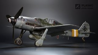 Focke Wulf Fw190 D9 Hasegawa 1/32  Aircraft Model