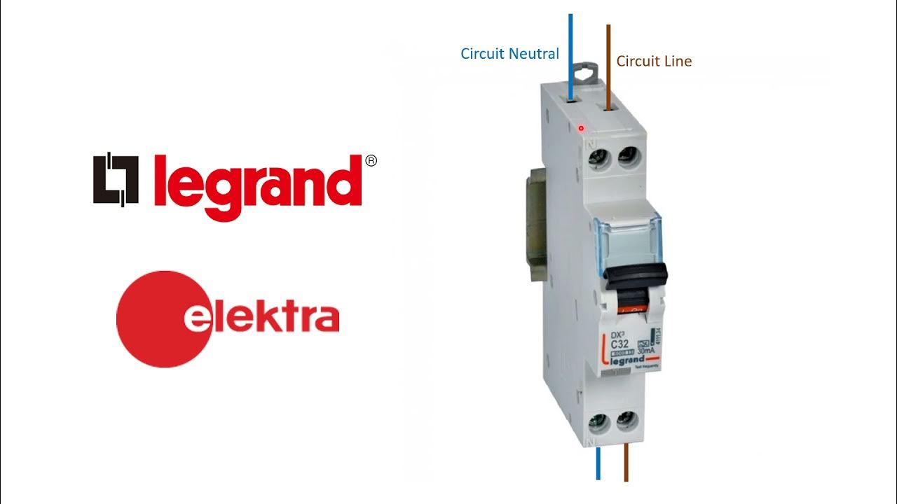 Legrand Single Module RCBO Datasheet Review - YouTube