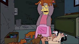 Les Simpson - Les origines de la FOLLE aux chats VFQ