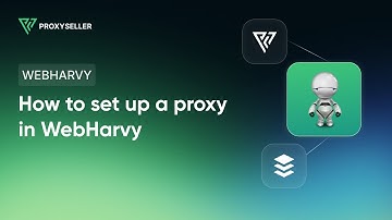 How to set up a proxy in WebHarvy