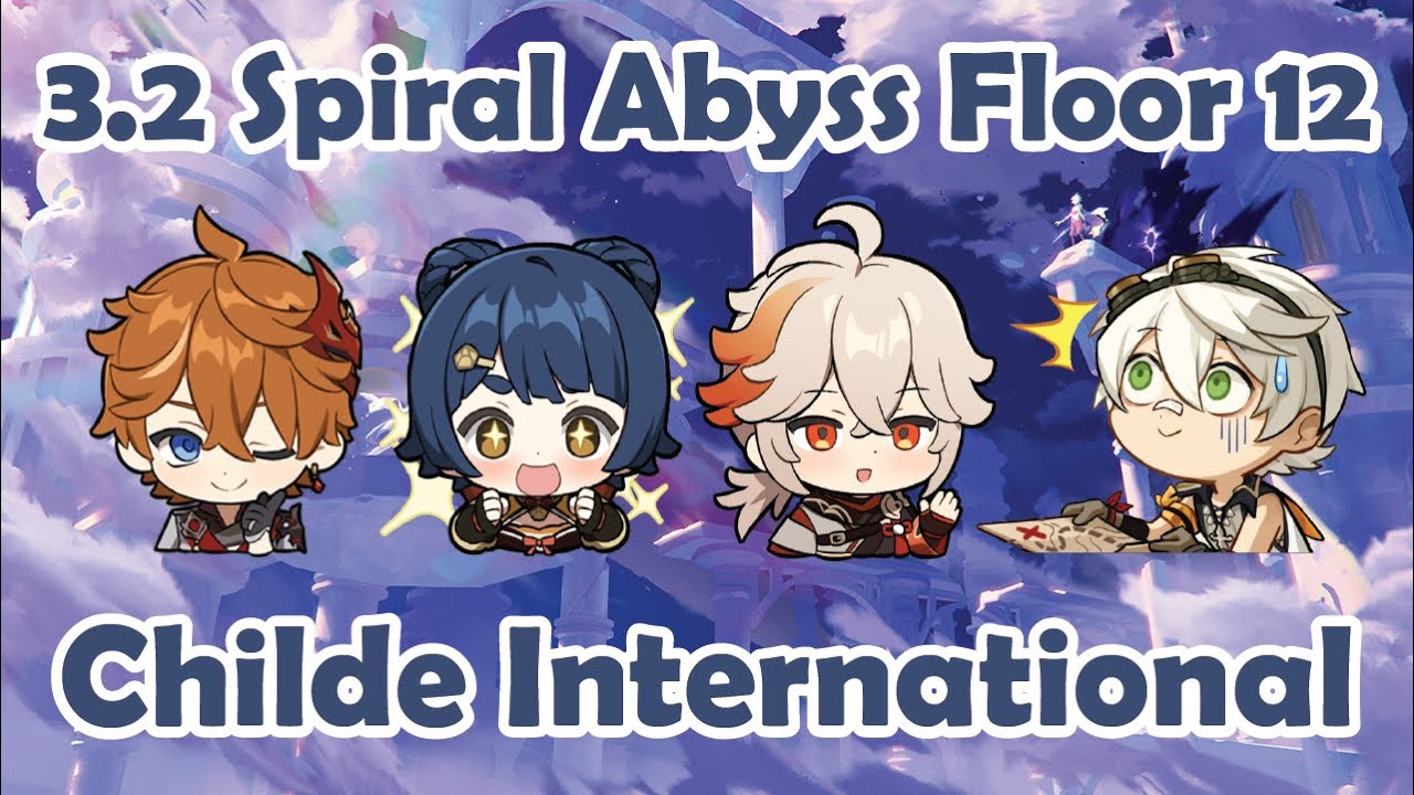 C0 Childe International! The Best Team? - Spiral Abyss 3.2 Floor 12 First Half [ Genshin Impact ]