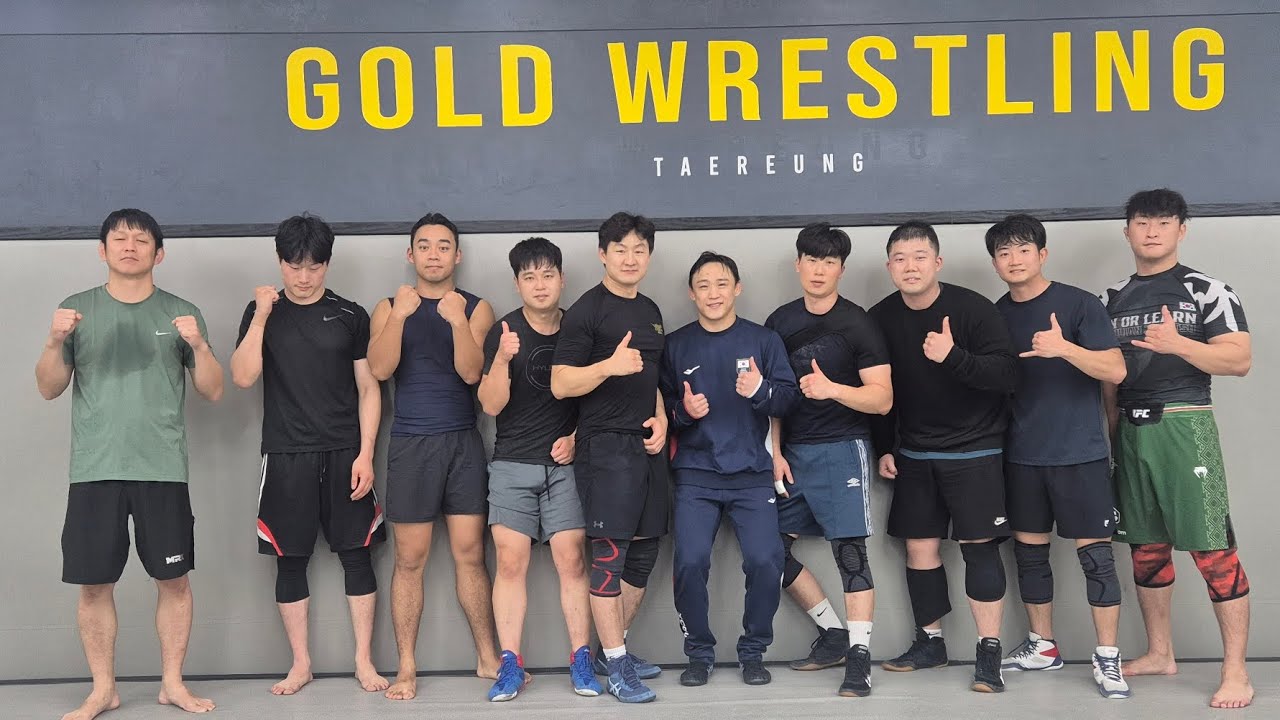 현 국가대표 자유형 레슬러와 함께 경찰MMA동호회