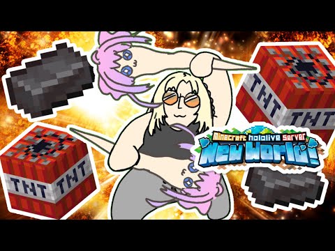 【Minecraft】深夜のチルTNTブラマイ配信はこちらです【虎金妃笑虎】