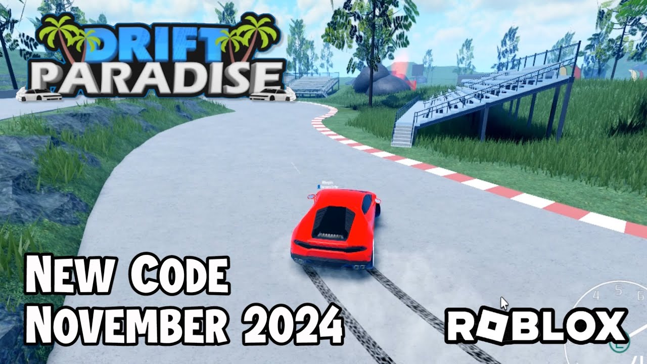 Roblox Drift Paradise New Code November 2024 - YouTube