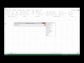 Excel 2013 - Crear listas desplegables