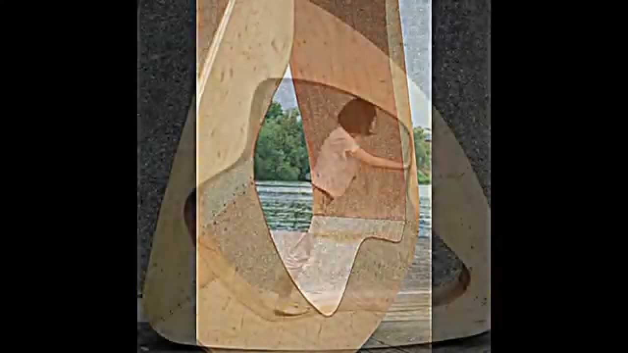 Möbel zur entspannung ein holz dreieck als stuhl, bett und ...