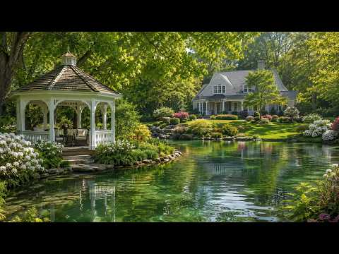 a quiet morning playlist in summer 🌳 soft piano for reading, studying & working