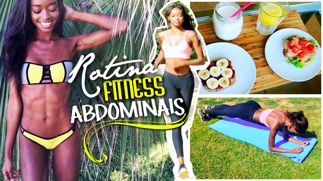 Minha rotina Fitness: Definir abs e afinar cintura e receitas saudáveis