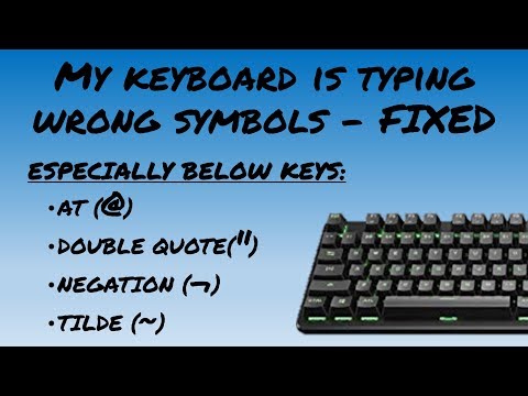 Video: How To Type With Characters That Are Not On The Keyboard