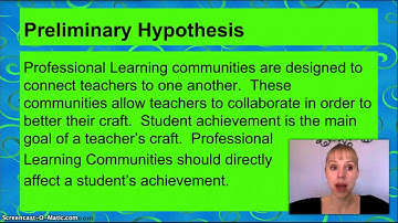 Research Topic & Question - AEP 803