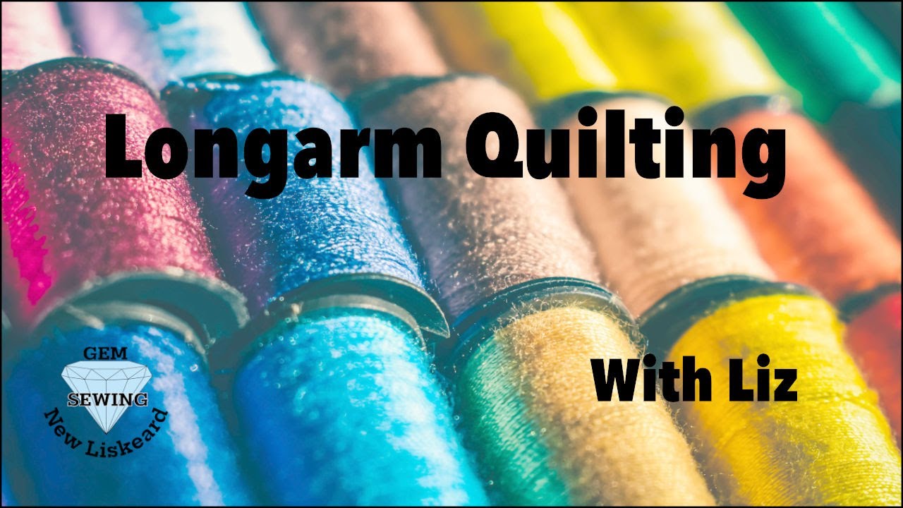 Longarm Quilting With Metallics