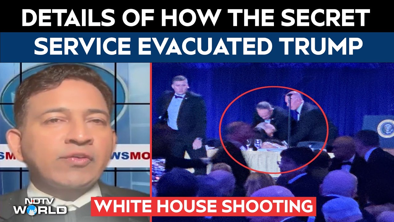 Indian Journalist Describes How Secret Service Evacuated Trump After Gunshot At White House