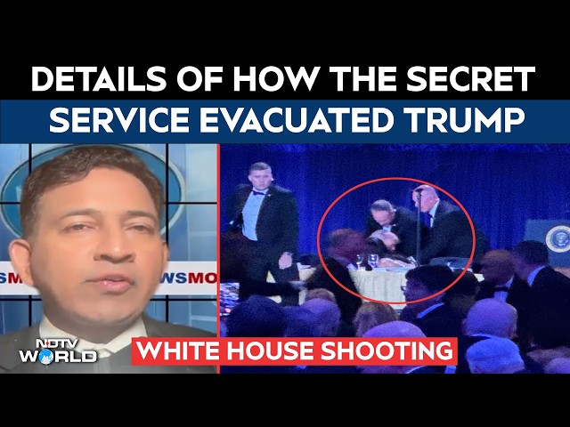 Indian Journalist Describes How Secret Service Evacuated Trump After Gunshot At White House
