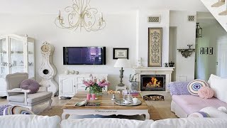 BEAUTIFUL! SHABBY CHIC LIVING ROOM INTERIOR DESIGNS  | TOP 10 DECORATING STYLE FOR LIVINGROOM IDEAS