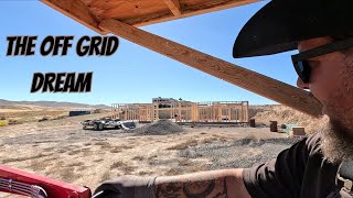 OFF GRID HOMESTEAD EVOLUTION PART 1 - YEAR AND A HALF OF DEVELOPING OUR HOMESTEAD AND BUILDING HOUSE