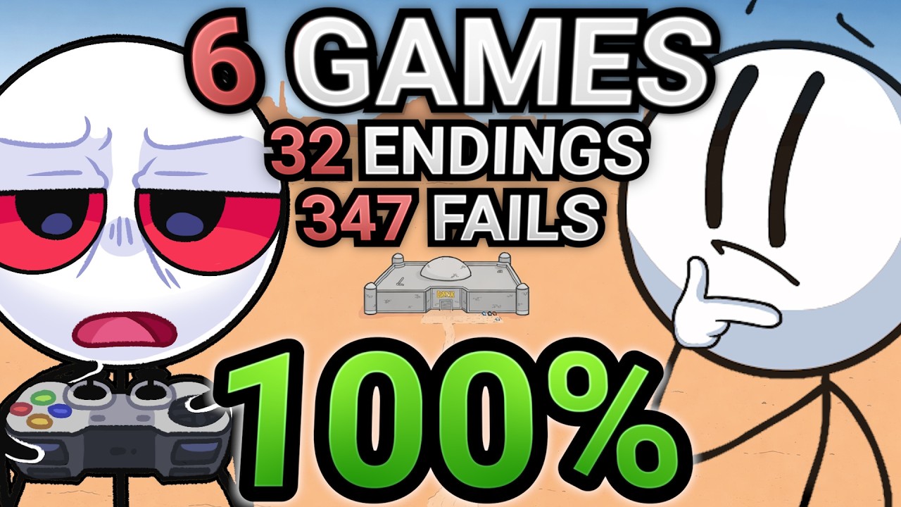 I’ve never played The Henry Stickmin Collection, so I 100%’d it.