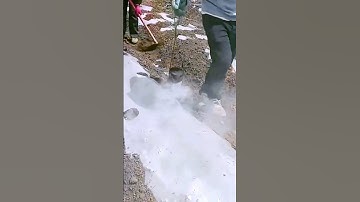 The process of breaking the membrane with clever methods - it is worth sharing