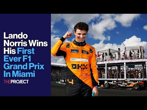 Lando Norris Wins His First Ever F1 Grand Prix In Miami