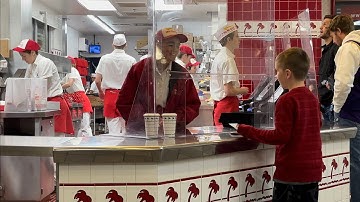 In-N-Out is amazing. 4 minutes of highest levels of quality, effort, customer service, and process.